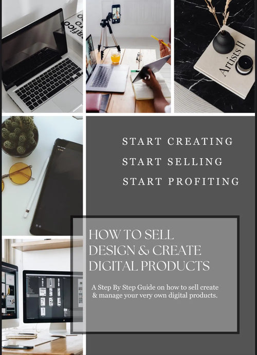 Digital Product Guide | Passive Income for Beginners (Deluxe Package)