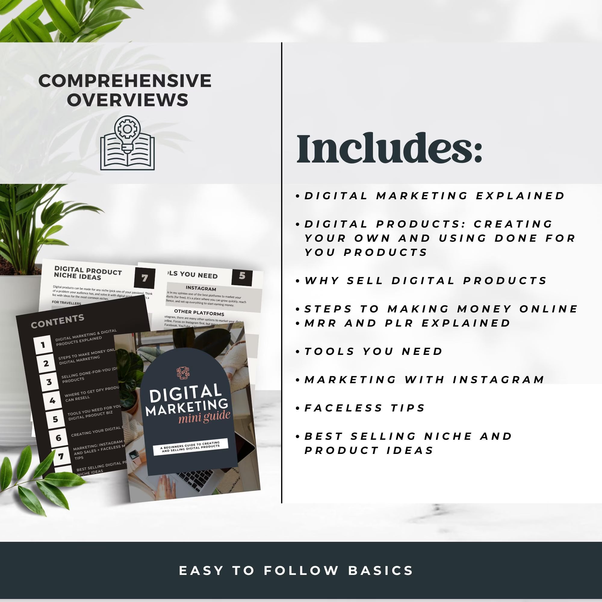 How to Create and Sell Digital Products, Using Canva and Chatgpt, Digital Marketing Beginners Guide. MRR, PLR, Product Delivery Templates